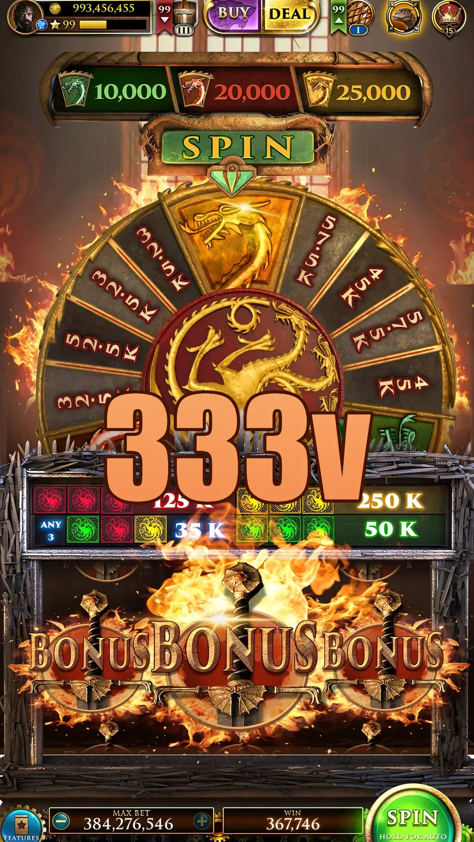 333v Masuk